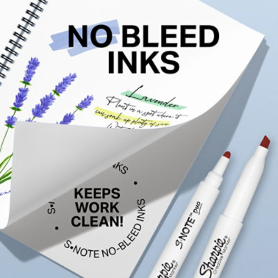 Sharpie S-Note Dual Tip Black - 6 Count - Image 5