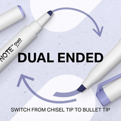 Sharpie S-Note Dual Tip Black - 6 Count - Image 3