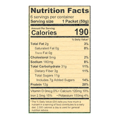 Kodiak Apple Cinnamon Instant Oatmeal Packets Box - 10.58 Oz - Image 4