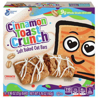 Cinnamon Toast Crunch Soft Baked Oat Bars 6 Count - 5.76 Oz - Image 3