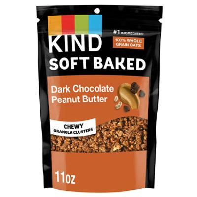 KIND Soft Baked Dark Chocolate Peanut Butter Granola - 11 Oz - Image 1