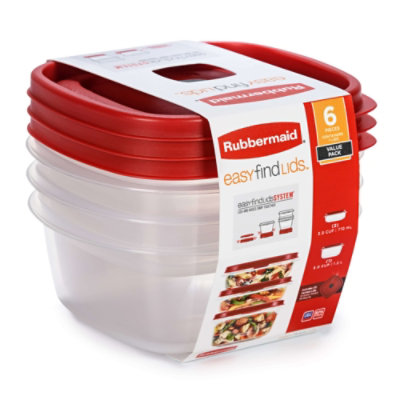 Rubbermaid EasyFindLids With Vent - 3 Count - Image 3