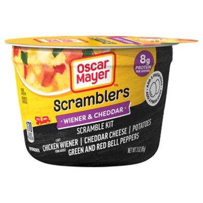 Oscar Mayer Wiener And Cheddar Breakfast Bowls Scramble Kit Cup - 3 Oz - Image 4