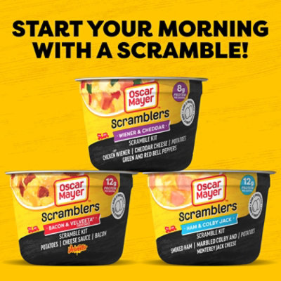 Oscar Mayer Wiener And Cheddar Breakfast Bowls Scramble Kit Cup - 3 Oz - Image 8