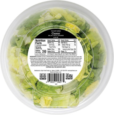 Taylor Farms Chicken Caesar Salad - 6.25 Oz - Image 6