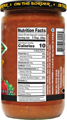 On The Border Medium Salsa - 24 Oz - Image 6