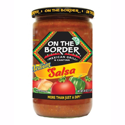 On The Border Medium Salsa - 24 Oz - Image 2