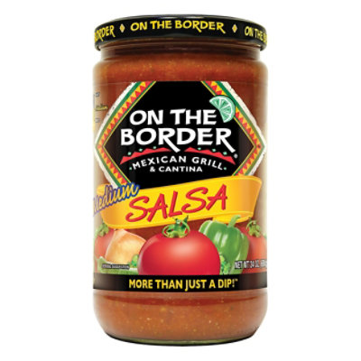On The Border Medium Salsa - 24 Oz - Image 1
