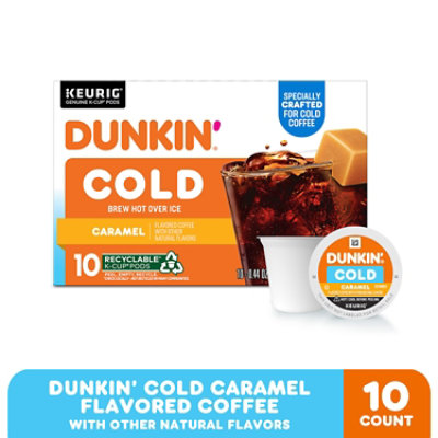 Dunkin' 4.4 Ounce Cold Caramel Kcup - 10 Count - Image 2