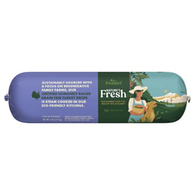 Freshpet Natures Grain Free Turkey Recipe Roll Dog Food - 5 Lbs - Image 3