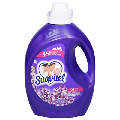 Suavitel Soothing Lavender Liquid Fabric Conditioner - 105 Fl. Oz. - Image 1