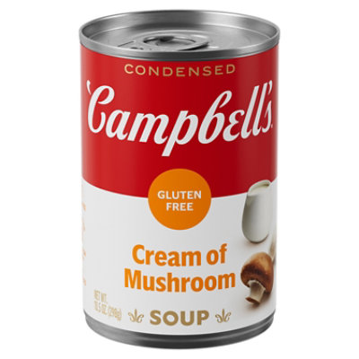 Campbell's Condensed Gluten Free Cream of Mushroom Soup - 10.5 Oz - Image 1