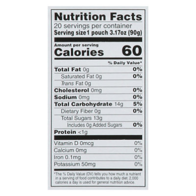 O Organics Unsweetened Apple Sauce Pouch Family Pack - 20-3.17 Oz - Image 3