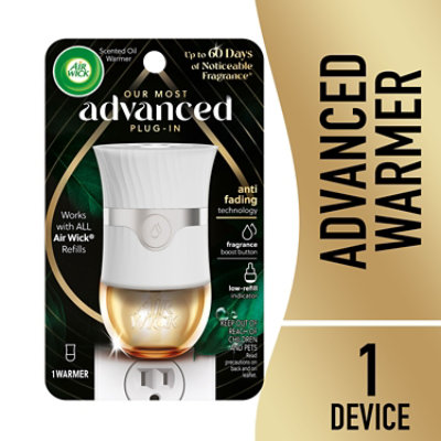 Air Wick Advanced Plug In Scented Oil Warmer - 1 Count - Image 1