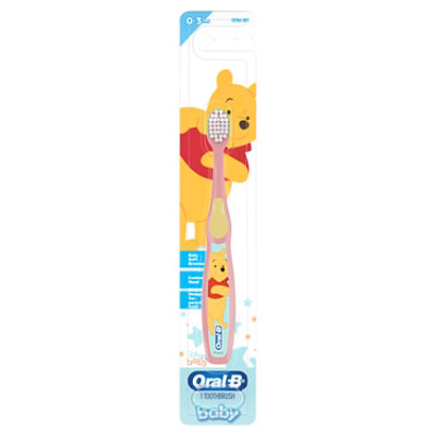 Oral-B Disneys Pooh Soft Bristles 0-3 Years Baby Toothbrush - Each - Image 7
