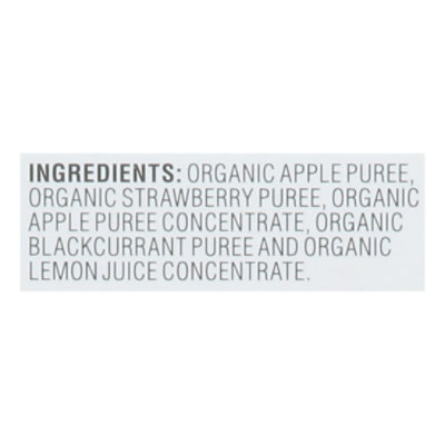 O Organics Strawberry Apple Sauce Pouches 12 count - 3.17 Oz - Image 5