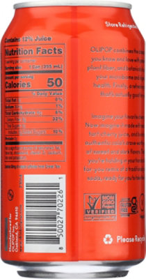 OLIPOP Cherry Cola Prebiotic Soda Can - 12 Fl. Oz. - Image 6