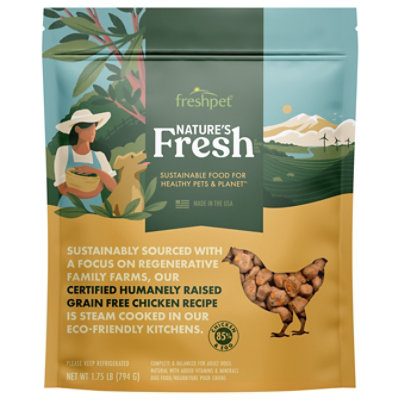 Freshpet Natures Grain Free Chicken Roasted Meals - 1.75 Lb - Image 1