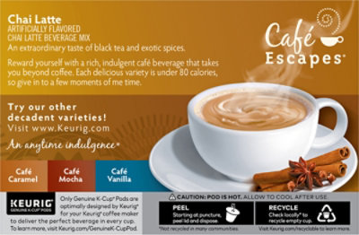 Cafe Escapes Chai Latter - 10 Count - Image 6