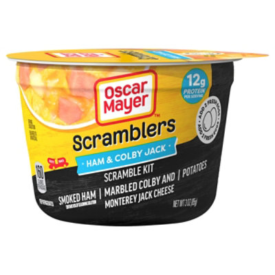 Oscar Mayer Breakfast Bowls Scramble Kit Ham And Colby Jack Cup - 3 Oz - Image 4