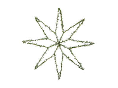 Debbi Lilly Design Pine Star Wreath - Each - Image 1