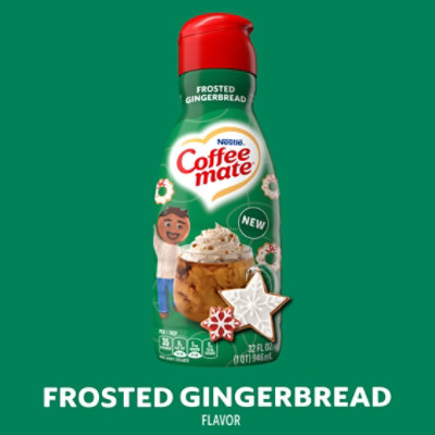 Coffee mate Frosted Gingerbread Coffee Creamer - 32 Fl. Oz. - Image 2