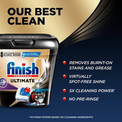 Finish Ultimate Dishwasher Detergent - 52 Count - Image 3