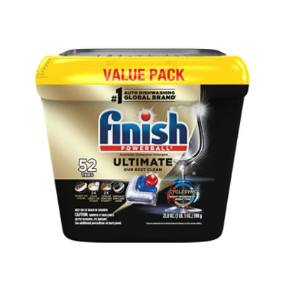 Finish Ultimate Dishwasher Detergent - 52 Count - Image 2