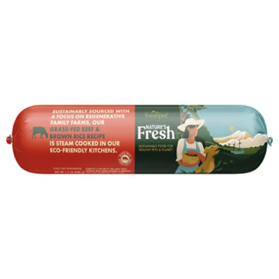 Freshpet Natures Beef Recipe Roll Dog - 1.5 Lb - Image 1