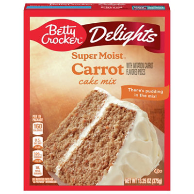 Betty Crocker Super Moist Delights Carrot Cake Mix - 13.25 Oz - Image 3