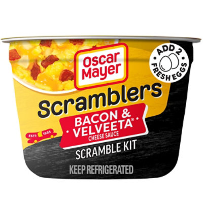 Oscar Mayer Bacon And Velveeta Breakfast Bowls Scramble Kit - Cup - 3 Oz - Image 2