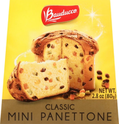 Bauducco Mini Panettone Classic Moist And Fresh Holiday Cake Traditional Italian Recipe - 2.8 Oz - Image 6