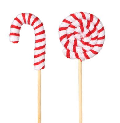 Debi Lilly Design Candy Cane/lollipop Pick - Each - Image 1