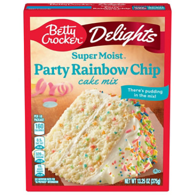 Betty Crocker Super Moist Delights Rainbow Chip - 13.25 Oz - Image 3