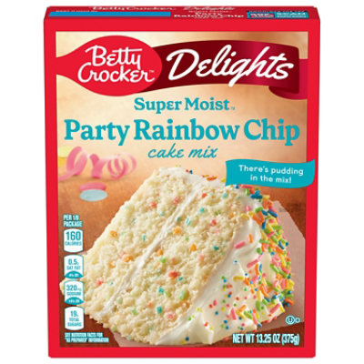 Betty Crocker Super Moist Delights Rainbow Chip - 13.25 Oz - Image 1