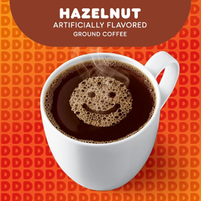 Dunkin’ Hazelnut Artificially Flavored Ground Coffee - 18 Oz - Image 4