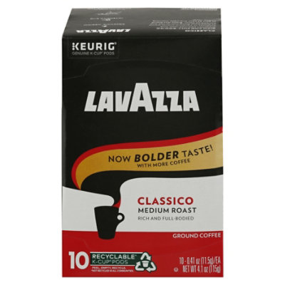 Lavazza Caps Classico Kcup Coffee Pods 10 Count - 4.056 Oz - Image 3