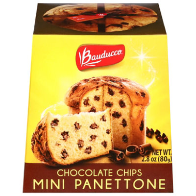 Bauducco Mini Panettone Chocolate Moist & Fresh Holiday Cake - 2.8 Oz - Image 3