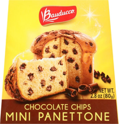 Bauducco Mini Panettone Chocolate Moist & Fresh Holiday Cake - 2.8 Oz - Image 6