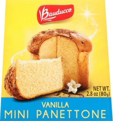 Bauducco Vanilla Moist & Fresh Traditional Italian Recipe Mini Panettone - 2.8 Oz - Image 6