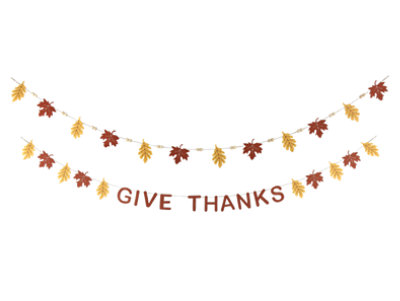 Debbi Lilly Design Give Thanks Garland - Each - Image 1