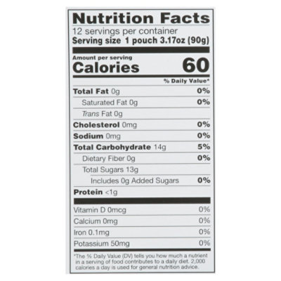 O Organics Unsweetened Apple Sauce Pouches - 12-3.17 Oz - Image 3