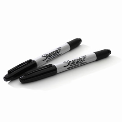 Sharpie Twin Black Marker - 6 Count - Image 3