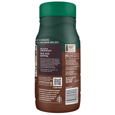 Starbucks Black Unsweet Iced Espresso - 40 Fl. Oz. - Image 3