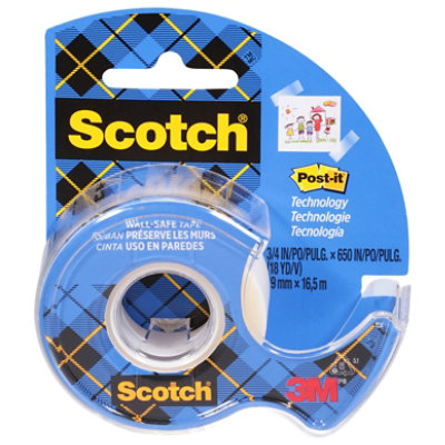 Scotch Wall Safe Tape 3/4 In X 650 In - Each - Image 3