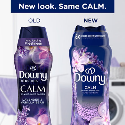 Downy Infusions Calm In-wash Scent Booster Beads Lavender & Vanilla Bean - 18.2 Oz - Image 2