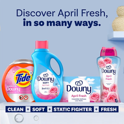 Downy Ultra April Fresh Liquid Fabric Conditioner - 44 Fl. Oz. - Image 8