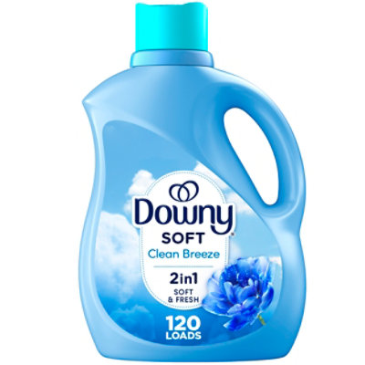 Downy Ultra Clean Breeze Liquid Fabric Conditioner - 88 Fl. Oz. - Image 1