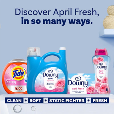 Downy Ultra Liquid Fabric Conditioner April Fresh - 140 Fl. Oz. - Image 8