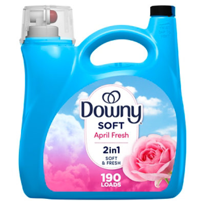 Downy Ultra Liquid Fabric Conditioner April Fresh - 140 Fl. Oz. - Image 1